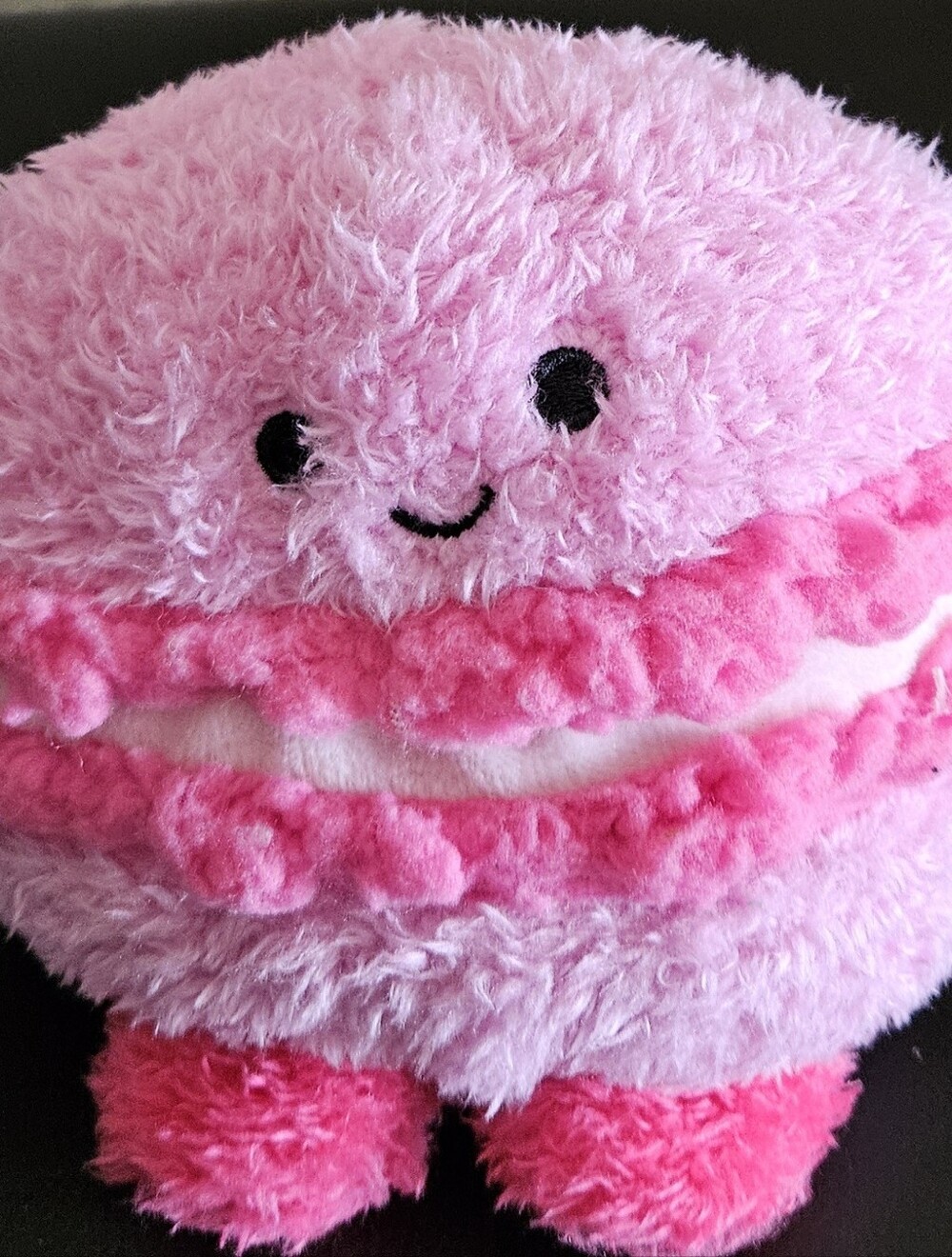 Bum Bumz Plush Pink Smiling Micah Macaron Plushie